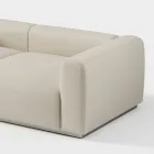 Zewnętrzna sofa segmentowa ze sklejki morskiej Made in Italy - Bahias Viadurini