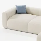 Modułowa sofa ogrodowa z wodoodpornego materiału Made in Italy - Bahias Viadurini