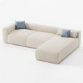 Modułowa sofa ogrodowa z wodoodpornego materiału Made in Italy - Bahias