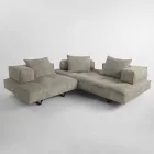 Sofa nowoczesny design Cardo, skórzana tapicerka Viadurini