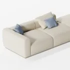Modułowa sofa zewnętrzna z wodoodpornego materiału Made in Italy - Bahias Viadurini