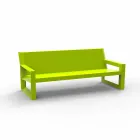 Sofa zewnętrzna Vondom, z żywicy polietylenowej, design Viadurini