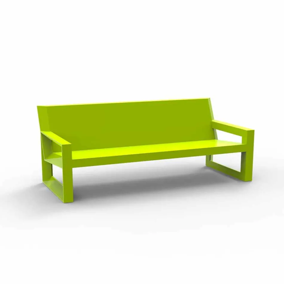 Sofa zewnętrzna Vondom, z żywicy polietylenowej, design Viadurini