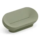 Sofa ogrodowa z polietylenu dostępna w różnych kolorach - Ręcznik Viadurini