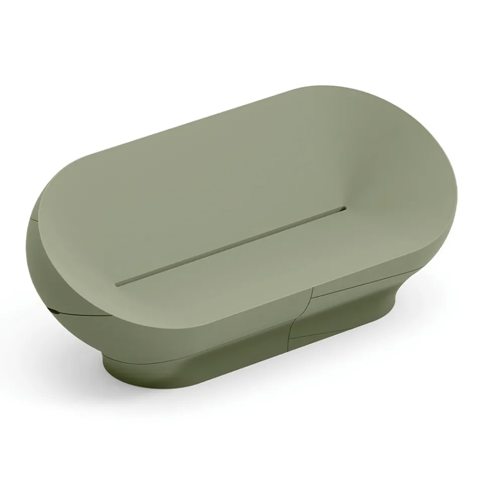 Sofa ogrodowa z polietylenu dostępna w różnych kolorach - Ręcznik Viadurini