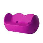 Sofa ogrodowa Slide Blossy w nowoczesnym wzornictwie, wyprodukowana we Włoszech Viadurini