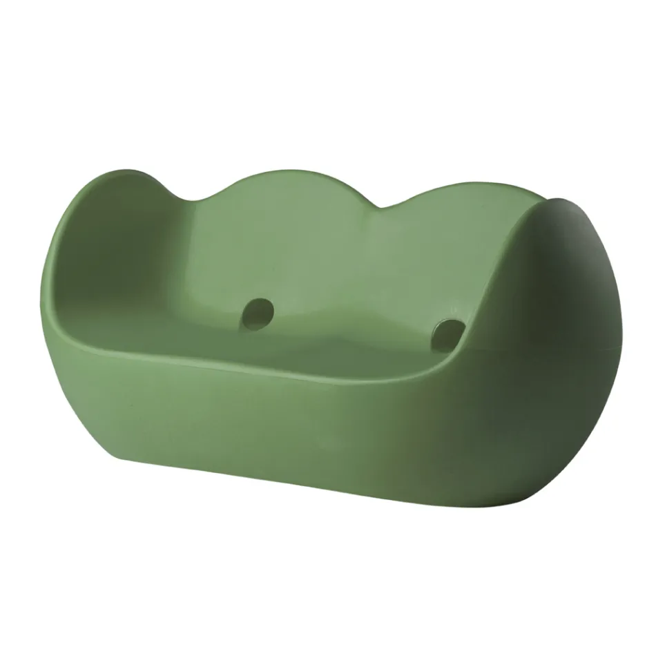 Sofa ogrodowa Slide Blossy w nowoczesnym wzornictwie, wyprodukowana we Włoszech Viadurini