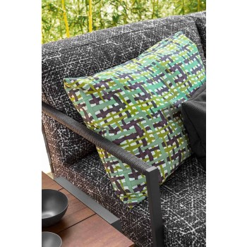 3-osobowa sofa ogrodowa z aluminium i tkaniny - Cottage Luxury od Talenti