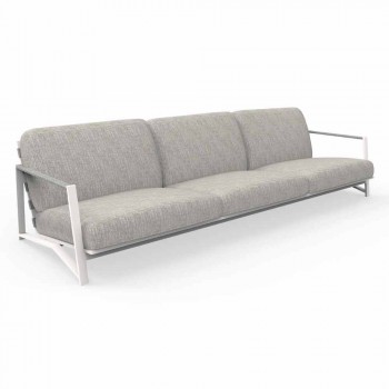 3-osobowa sofa ogrodowa z aluminium i tkaniny - Cottage Luxury od Talenti