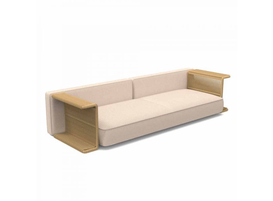 3-osobowa sofa ogrodowa w kolorze białym, beżowym lub szarym - Cliff Decò Talenti