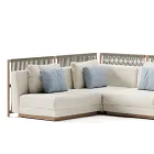 Modułowa Sofa Ogrodowa Made in Italy - Rubik Viadurini