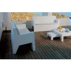 Jut by Vondom sofa ogrodowa, z żywicy polietylenowej, design Viadurini