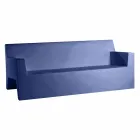 Jut by Vondom sofa ogrodowa, z żywicy polietylenowej, design Viadurini