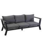 Sofa ogrodowa wykonana z aluminium - pastele Viadurini