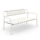 Sofa ogrodowa wykonana w całości z aluminium - Resplendent Viadurini