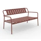 Sofa ogrodowa wykonana w całości z aluminium - Resplendent Viadurini