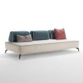 Sofa 3-osobowa ze zdejmowanej tkaniny Made in Italy - Mykonos