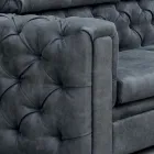 Sofa do salonu z rozkładanym zagłówkiem Made in Italy - Unleashed Viadurini