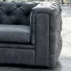 Sofa do salonu z rozkładanym zagłówkiem Made in Italy - Unleashed Viadurini