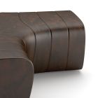 Sofa biurowa z polietylenu w kolorze matowym Made in Italy - Galatea Viadurini