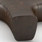 Sofa biurowa z polietylenu w kolorze matowym Made in Italy - Galatea Viadurini