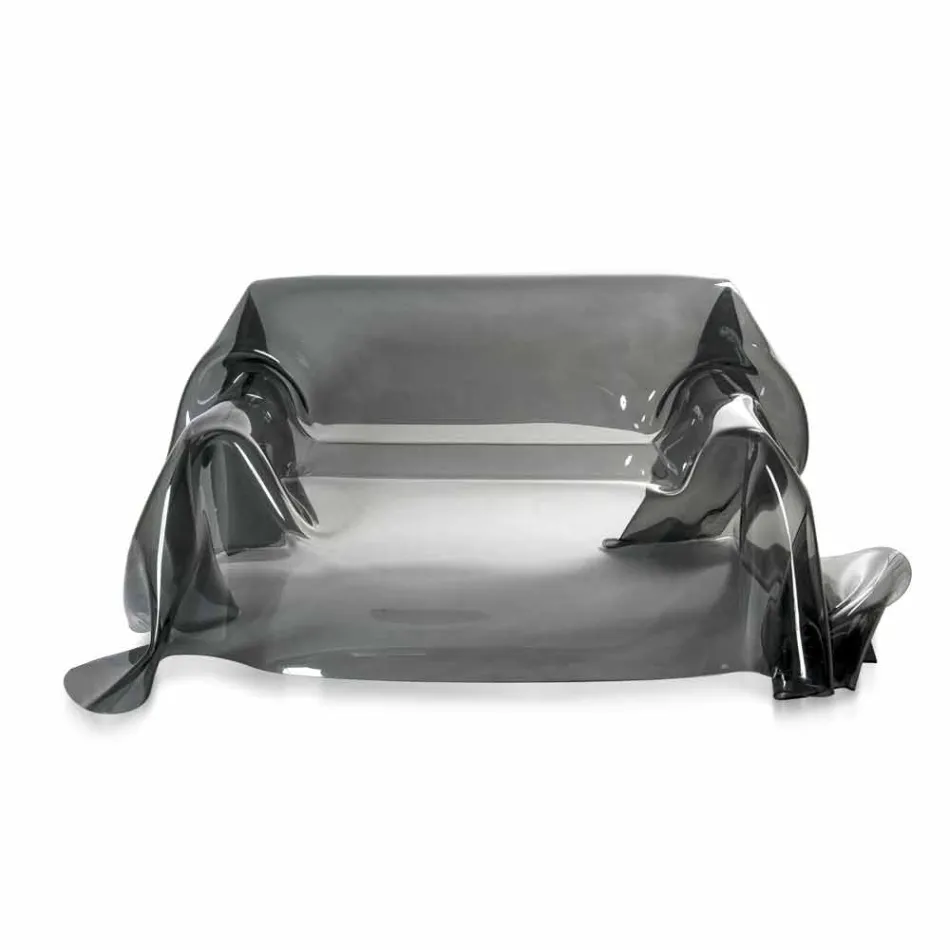 Nowoczesna sofa w pleksi, wykonana we Włoszech Viadurini