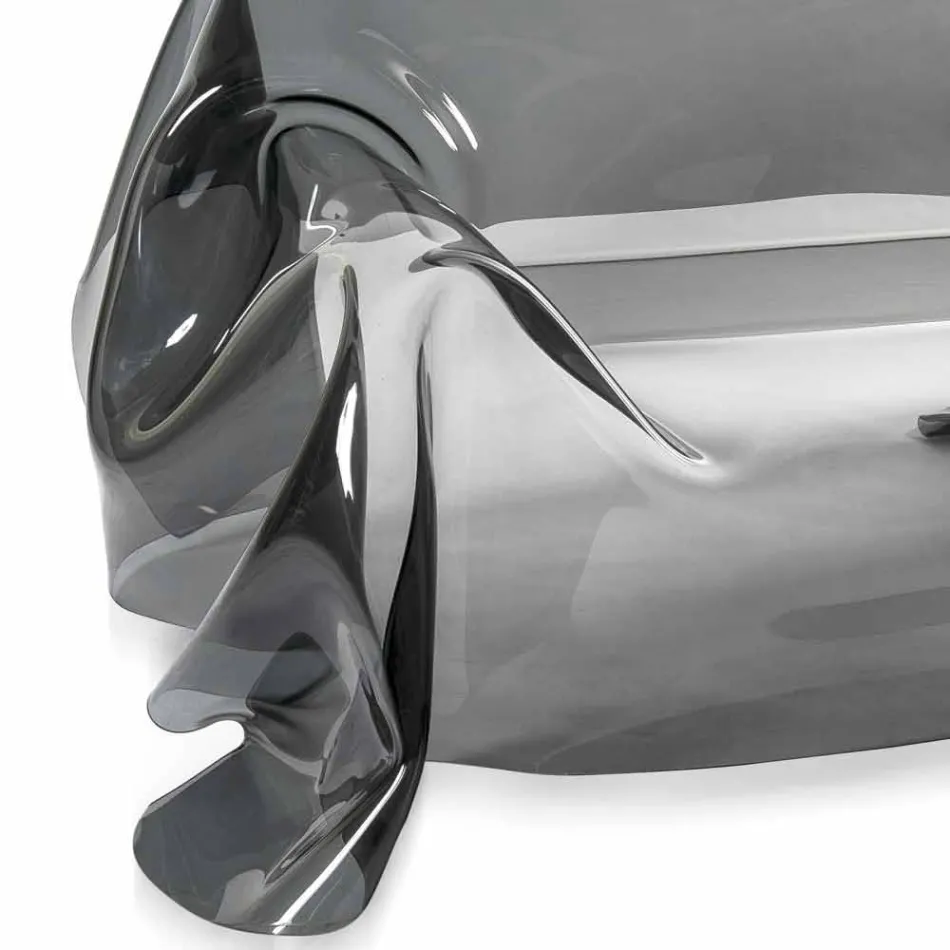 Nowoczesna sofa w pleksi, wykonana we Włoszech Viadurini