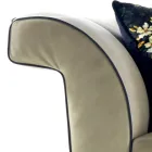 Sofa 3 osobowa tapicerowana design Grilli Shell made in Italy Viadurini