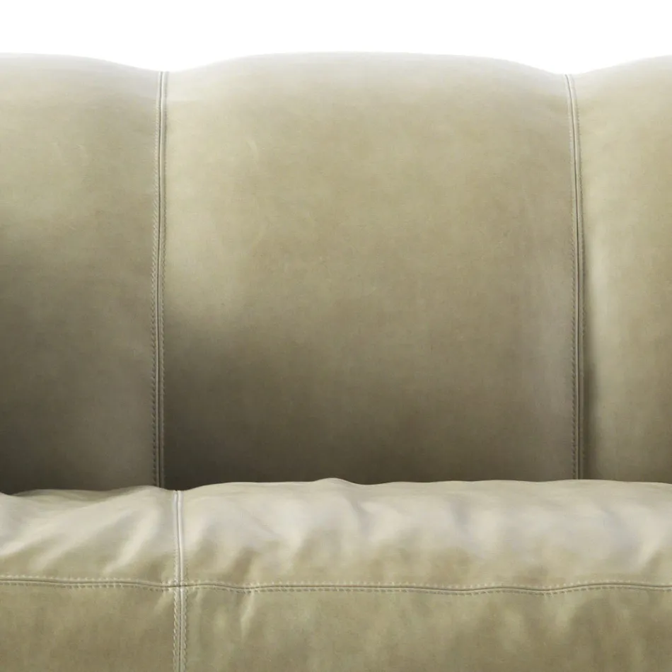 Sofa 3 osobowa tapicerowana design Grilli Shell made in Italy Viadurini