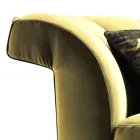 Sofa 3 osobowa tapicerowana design Grilli Shell made in Italy Viadurini