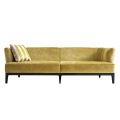 Sofa tapicerowana design z drewna bukowego Grilli Kipling made Italy