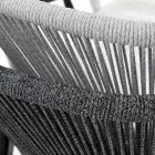 Dwumiejscowa sofa ogrodowa z aluminium i tkaniny - Smart By Varaschin Viadurini