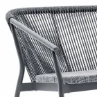 Dwumiejscowa sofa ogrodowa z aluminium i tkaniny - Smart By Varaschin Viadurini