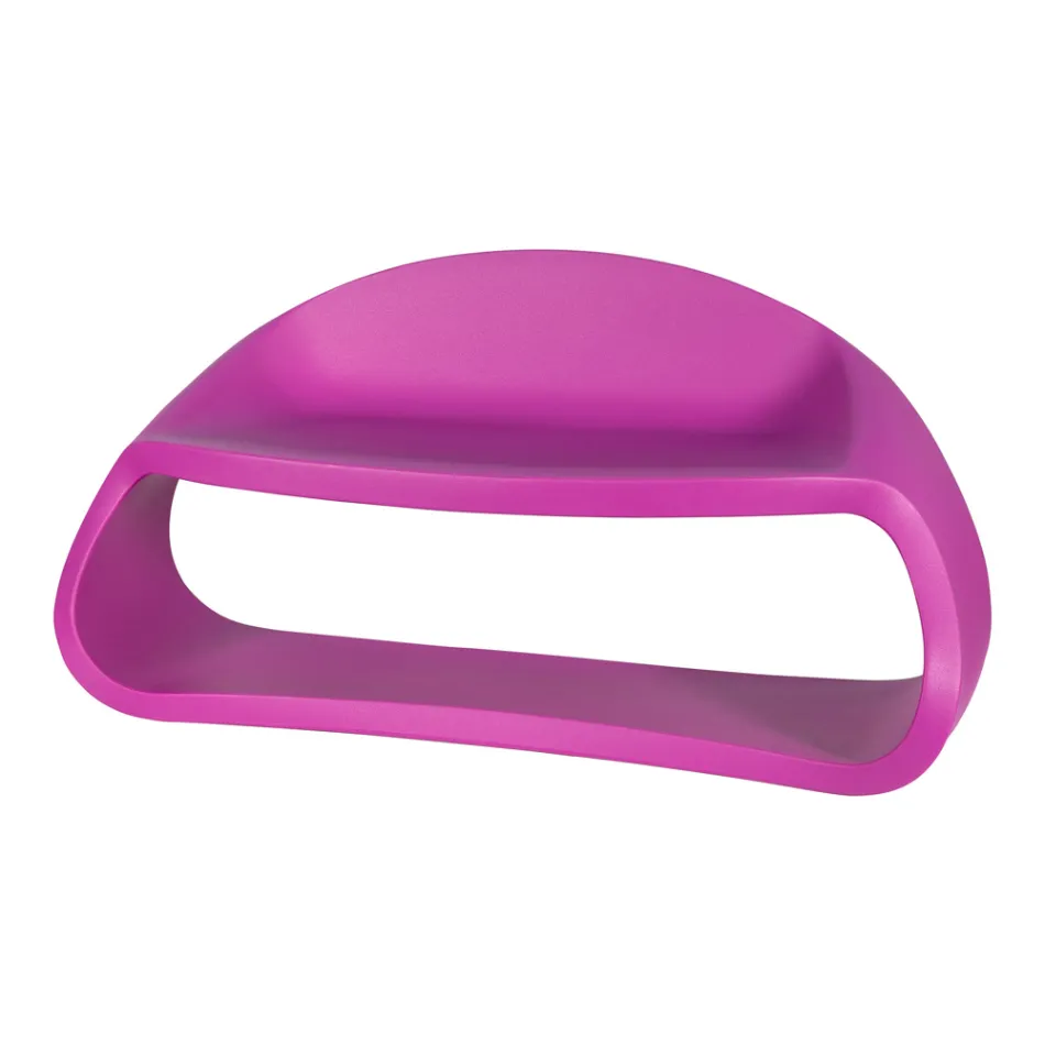 Dwuosobowa sofa wewnętrzna lub zewnętrzna z polietylenu Made in Italy - podwójna Viadurini