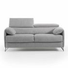 Rozkładana sofa z tkaninami we wzory wykonane we Włoszech Vittorio Viadurini