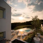 Nowoczesna sofa zewnętrzna z polietylenu, zaprojektowana we Włoszech - Ervin Viadurini