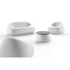 Nowoczesna sofa zewnętrzna z polietylenu, zaprojektowana we Włoszech - Ervin Viadurini