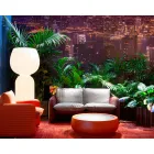 2 osobowa sofa zewnętrzna z tkaniny lub skóry - Mara by Slide Viadurini