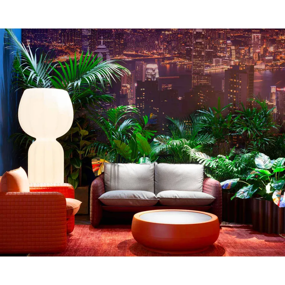 2 osobowa sofa zewnętrzna z tkaniny lub skóry - Mara by Slide Viadurini