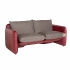 2 osobowa sofa zewnętrzna z tkaniny lub skóry - Mara by Slide Viadurini