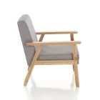 Sofa wykonana z litego drewna sosnowego - Xenon Viadurini