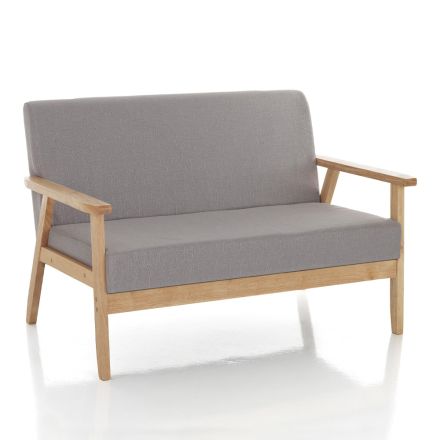 Sofa wykonana z litego drewna sosnowego - Xenon Viadurini