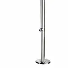 Prysznic ogrodowy z chromowanej stali nierdzewnej z myjką do stóp Made in Italy - Modeo Viadurini