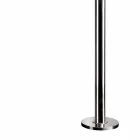 Prysznic zewnętrzny ze stali z mieszaczem i okrągłą głowicą prysznicową Made in Itay - Yuki Viadurini