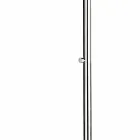 Prysznic zewnętrzny ze stali nierdzewnej z czasową baterią Made in Italy - Modeo Viadurini