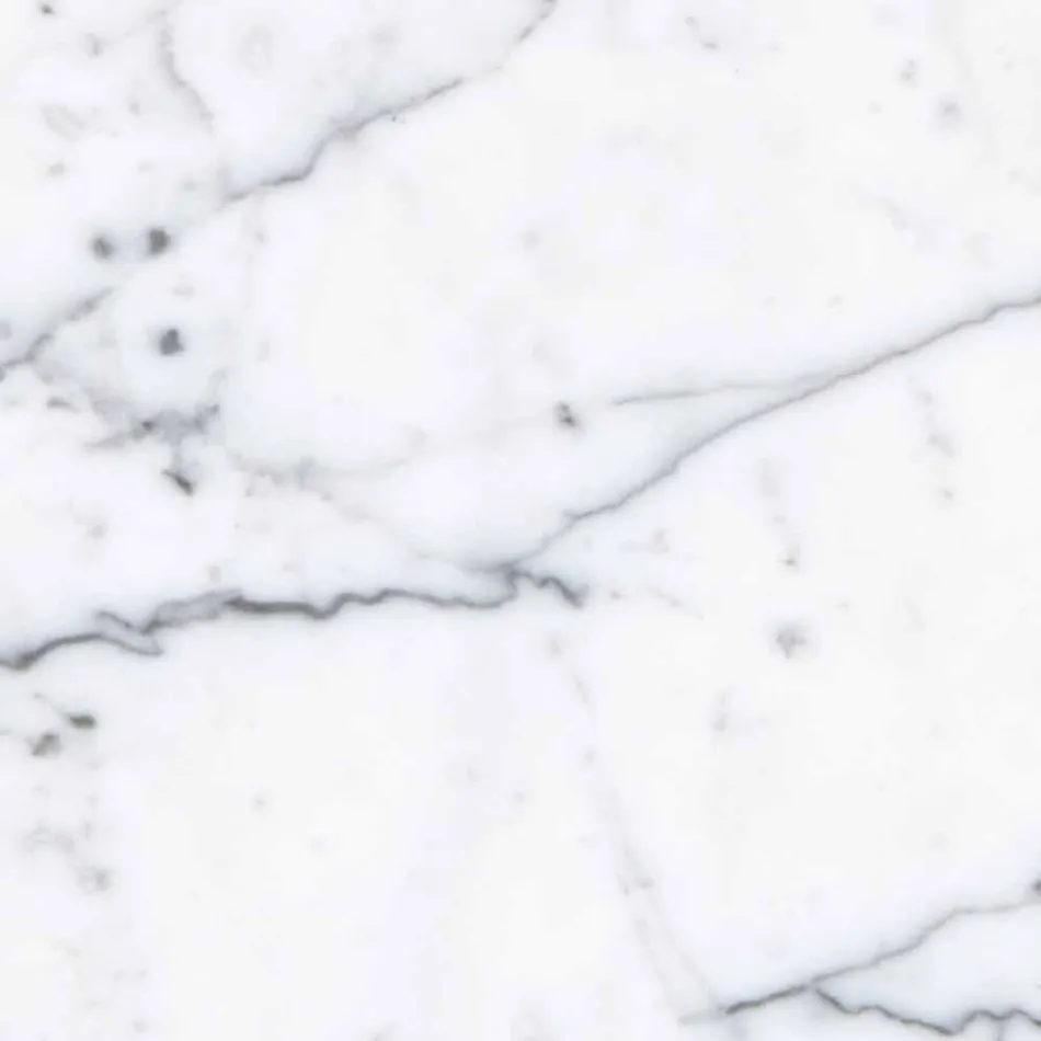 Dwie podstawki w białym i szarym marmurze z korkiem Made in Italy - Jessa Viadurini