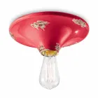 Reflektor z rocznika wykonane stropu ceramicznego Erica Ferroluce Viadurini