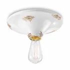 Reflektor z rocznika wykonane stropu ceramicznego Erica Ferroluce Viadurini