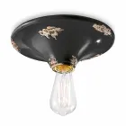 Reflektor z rocznika wykonane stropu ceramicznego Erica Ferroluce Viadurini