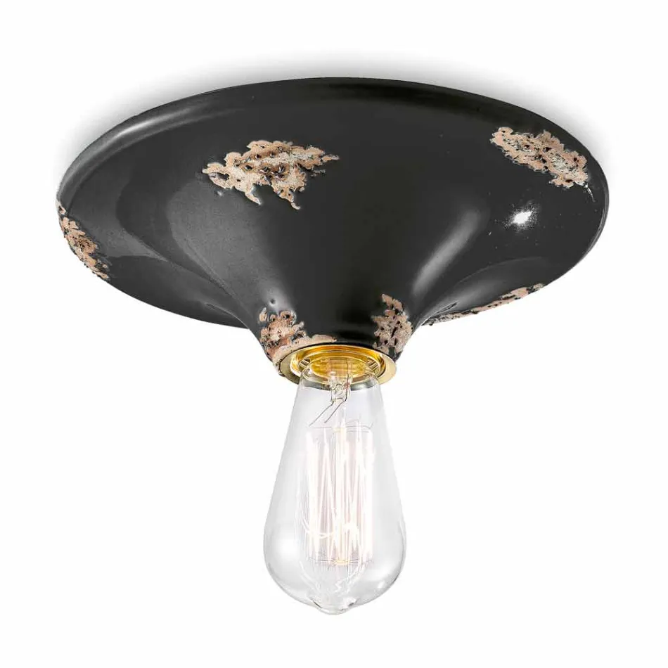 Reflektor z rocznika wykonane stropu ceramicznego Erica Ferroluce Viadurini